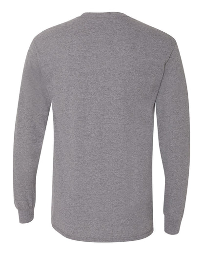 Gildan Unisex DryBlend® 50/50 Long Sleeve T-Shirt 8400 #color_Graphite Heather