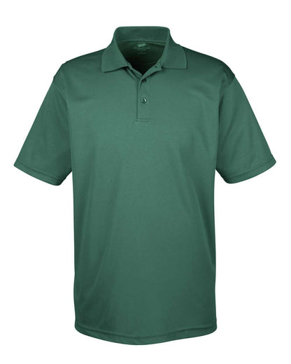 UltraClub Men's Cool & Dry Mesh Piqué Polo 8210 #color_Forest Green