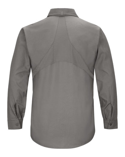 Red Kap Men's Mimix™ Long Sleeve Work Shirt SX10 #color_Grey