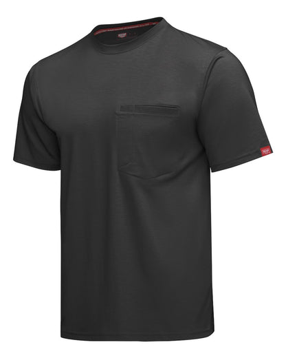Red Kap Men's Tall Cooling Pocket T-Shirt TKM2T #color_Black