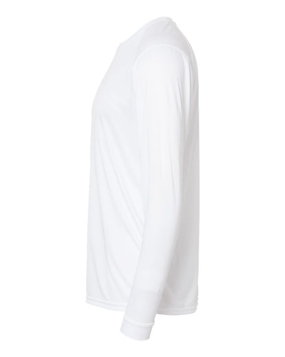 Paragon Unisex Long Islander Performance Long Sleeve T-Shirt 210 #color_White