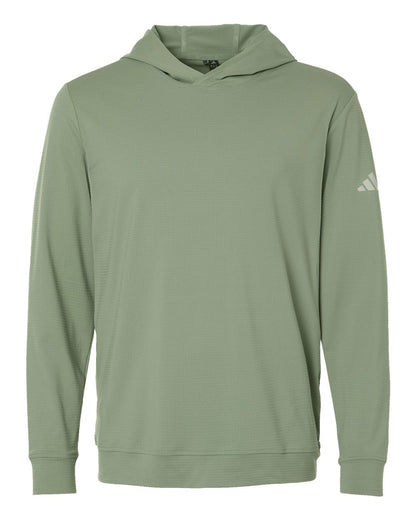 Adidas Men's Ultimate365 Elevated Pullover Hoodie A2009 #color_Silver Green