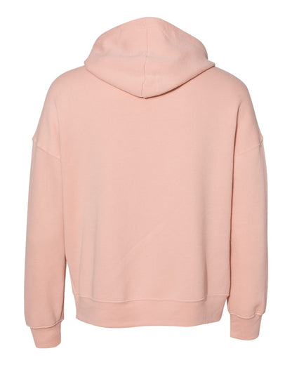 BELLA + CANVAS Sponge Fleece Drop Shoulder Hoodie 3729 #color_Peach