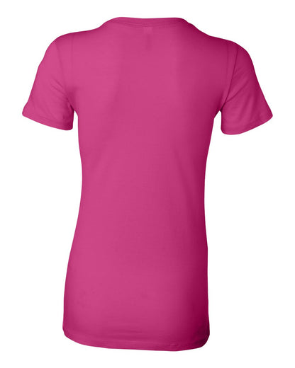 BELLA + CANVAS Women's Slim Fit Tee 6004 #color_Berry