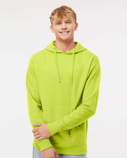Independent Trading Co. Unisex Midweight Hooded Sweatshirt SS4500 #colormdl_Safety Yellow