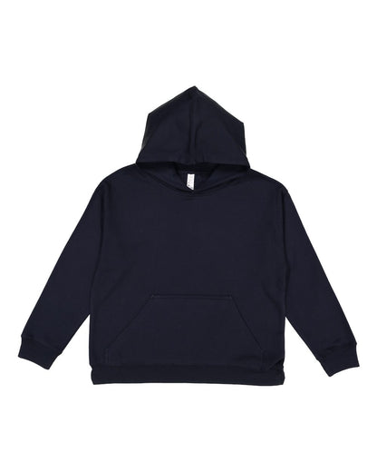 LAT Youth Fleece Hoodie Sweatshirt 2296 #color_Navy