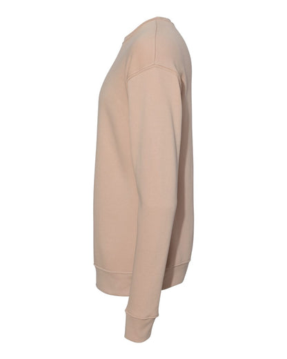BELLA + CANVAS Unisex Sponge Fleece Drop Shoulder Crewneck Sweatshirt 3945 #color_Heather Sand Dune