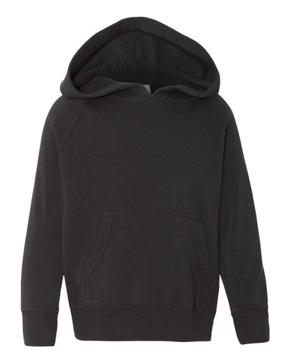 Independent Trading Co. Toddler Special Blend Hooded Raglan Sweatshirt PRM10TSB #color_Black