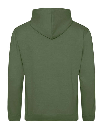 AWDis Unisex College Hooded Sweatshirt JHA001 #color_Earthy Green