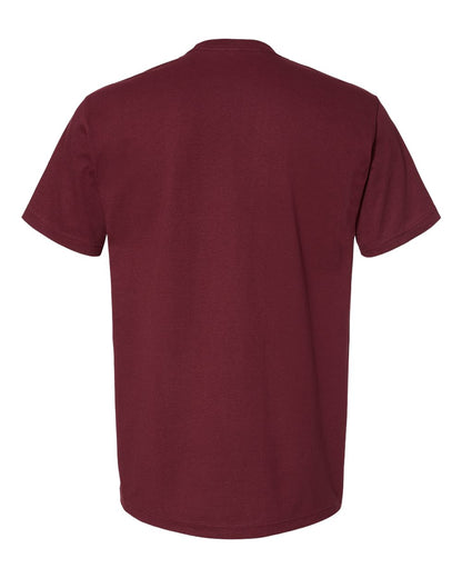 Next Level Unisex Heavyweight Cotton T-Shirt 1800 #color_Maroon
