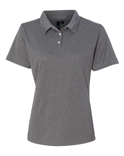 Sierra Pacific Women's Moisture Free Mesh Polo 5469 #color_Heathered Steel