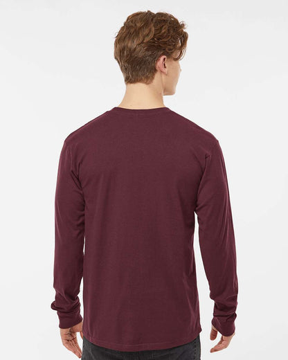 Tultex Heavyweight Jersey Long Sleeve T-Shirt 291 #colormdl_Burgundy