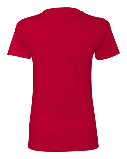 Next Level Women’s Cotton T-Shirt 3900 #color_Red