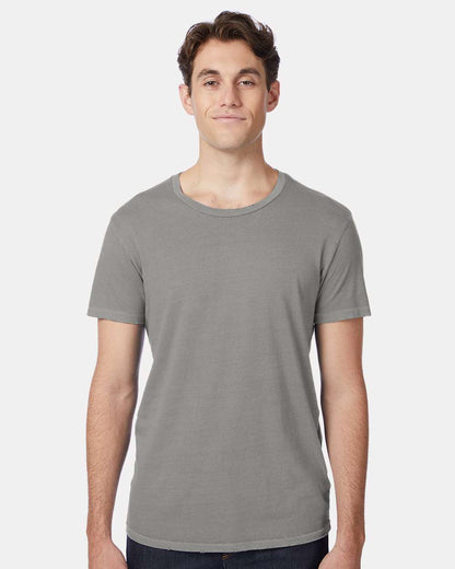 Alternative Heritage Garment Dyed Distressed Tee 4850 #colormdl_Grey Pigment