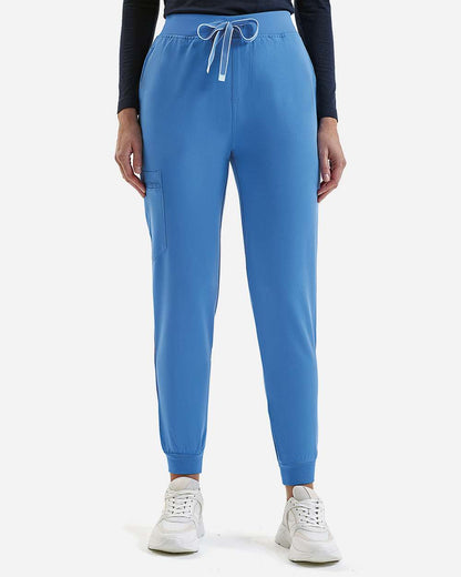 Onna Women's Energized Stretch Jogger Scrub Pants NN610 #colormdl_Ceil Blue