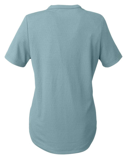 North End Women's Replay Recycled Polo NE102W #color_Opal Blue