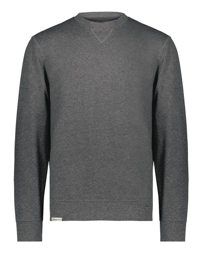 Holloway Unisex Eco Revive™ Ventura Soft Knit Crewneck Sweatshirt 223503 #color_Carbon Heather