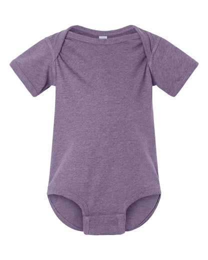 Rabbit Skins Infant Fine Jersey Bodysuit 4424 #color_Wisteria Blackout
