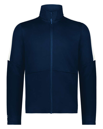 Holloway Men's Tall Crosstown Jacket 223530T #color_Navy/ White