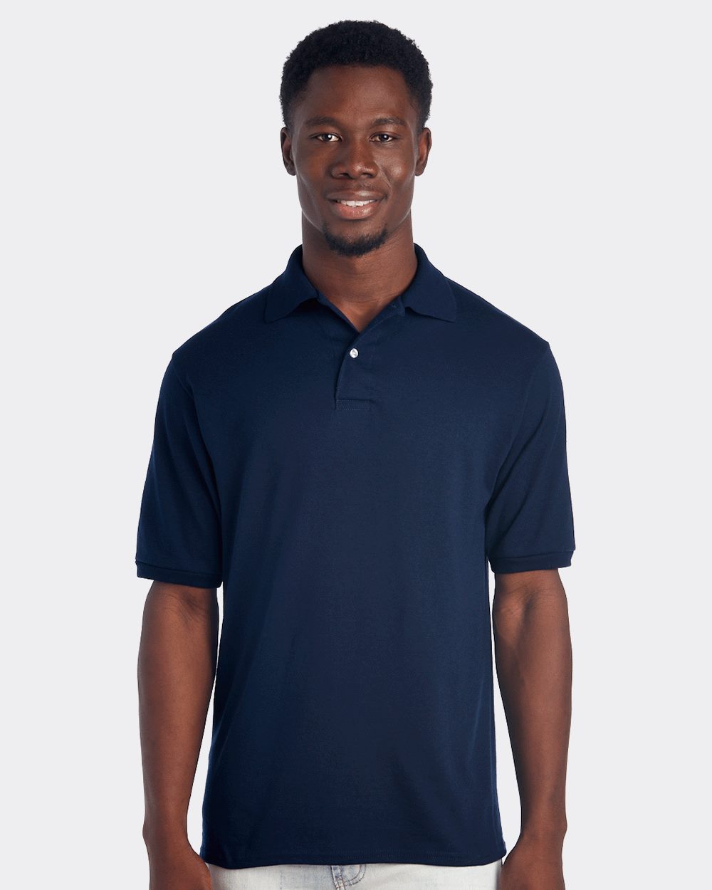 JERZEES Men's SpotShield® 50/50 Polo 437MSR