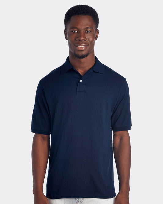 JERZEES Men's SpotShield® 50/50 Polo 437MSR