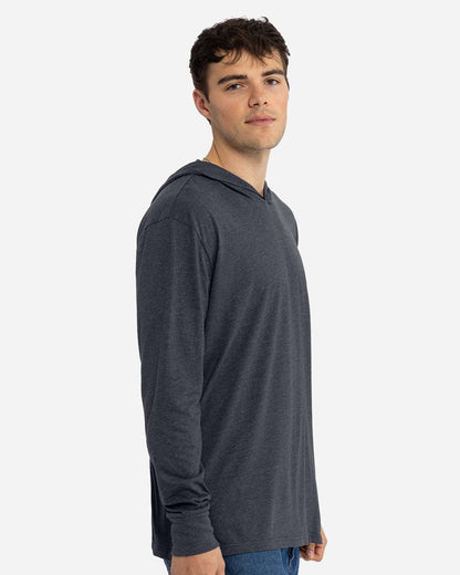 Next Level Unisex CVC Hoodie Long Sleeve T-Shirt 6221 #colormdl_Charcoal