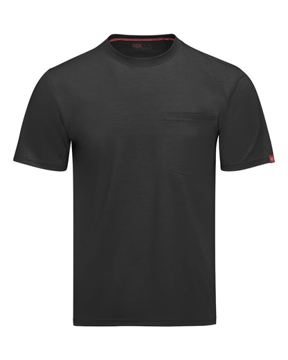 Red Kap Men's Cooling Pocket T-Shirt TKM2 #color_Black
