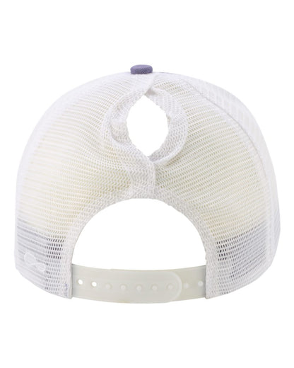 Infinity Her Women's Modern Trucker Cap CHARLIE #color_Violet/ White