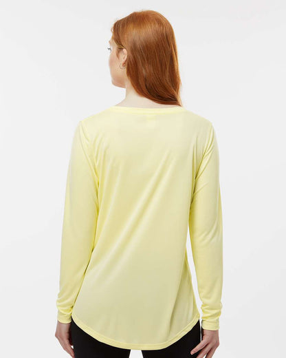 Paragon Women's Long Islander Performance Long Sleeve T-Shirt 214 #colormdl_Pale Yellow