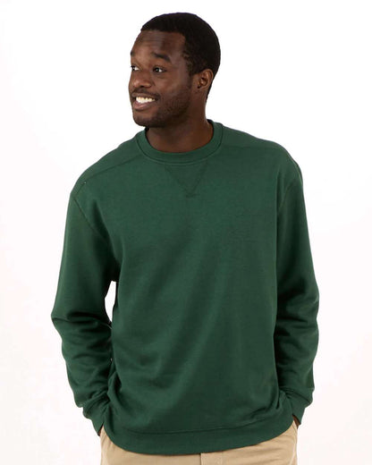 Boxercraft Fleece Crew Pullover BM5101 #color_Dark Green