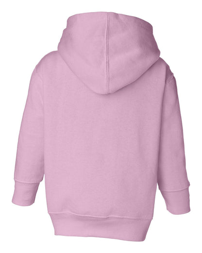 Rabbit Skins Toddler Full-Zip Fleece Hoodie Sweatshirt 3346 #color_Pink