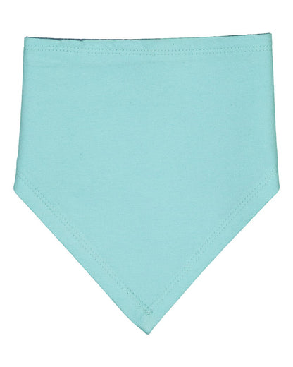 Rabbit Skins Infant Premium Jersey Bandana Bib 1012 #color_Chill/ Indigo