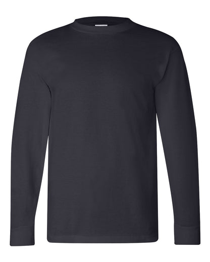 Bayside USA-Made Long Sleeve T-Shirt 6100 #color_Navy