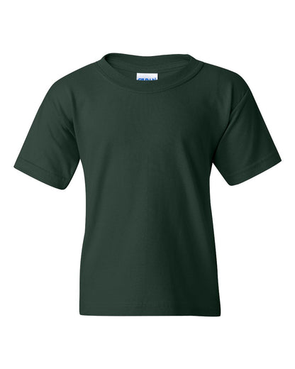 Gildan Heavy Cotton™ Youth T-Shirt 5000B #color_Forest Green