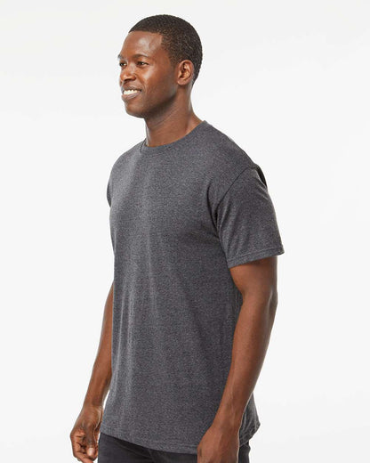 M&O Men's Gold Soft Touch T-Shirt 4800 #colormdl_Dark Heather