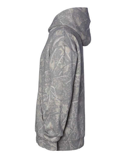 Independent Trading Co. Unisex Boulevard Heavyweight Hooded Sweatshirt IND330BLV #color_Deadwood Camo