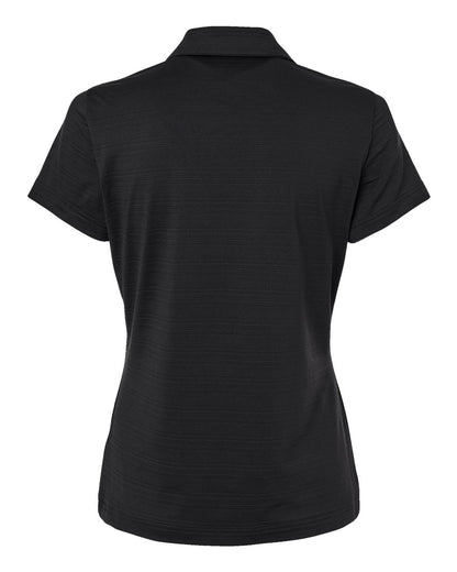 Adidas Women's Textured Stripe Polo A707 #color_Black