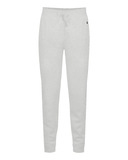 Badger Women’s Sport Athletic Fleece Joggers 1216 #color_Ash