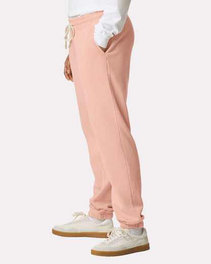 Comfort Colors Garment-Dyed Lightweight Fleece Sweatpants 1469 #colormdl_Peachy