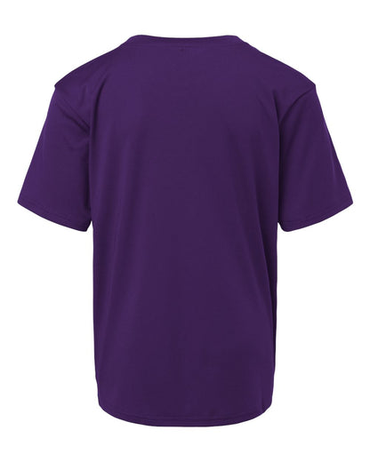 AllPro Youth Pro-Lock Performance T-Shirt 48000Y #color_Purple