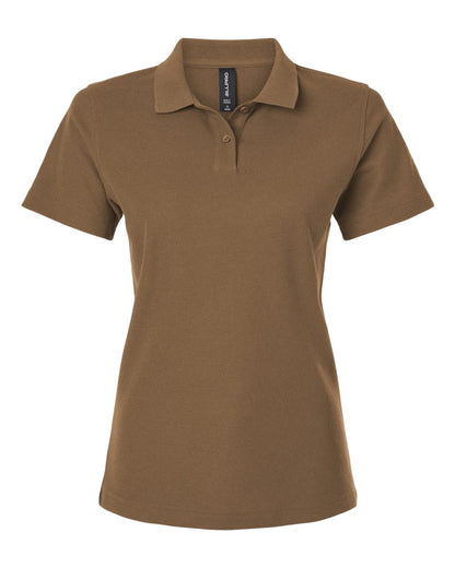 AllPro Women's Pique Polo 62800L #color_Cigar
