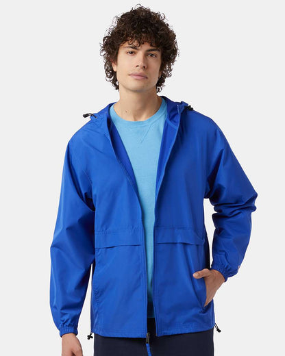 Champion Unisex Full-Zip Anorak Jacket CO125 #colormdl_Royal Blue