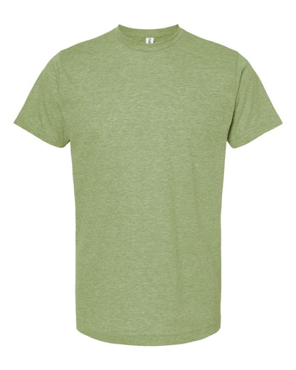 Tultex Poly-Rich T-Shirt 241 #color_Heather Green