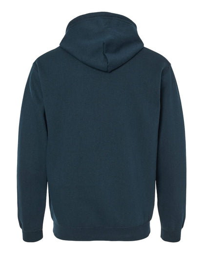J. America Men's Tailgate Hooded Sweatshirt 8815 #color_Navy