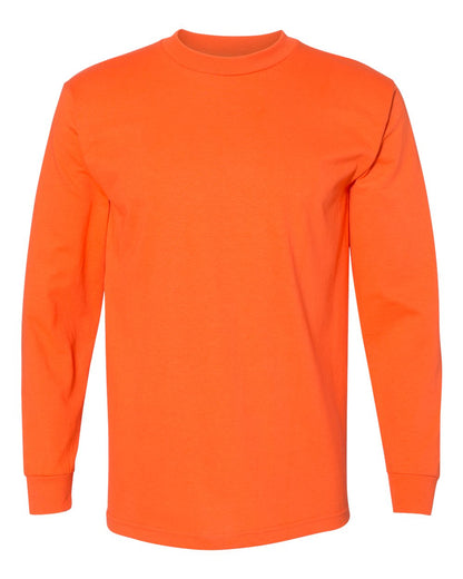 Bayside USA-Made Long Sleeve T-Shirt 6100 #color_Orange