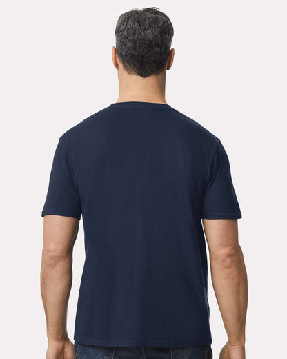 Gildan Unisex Softstyle® Lightweight T-Shirt 980 #colormdl_Navy