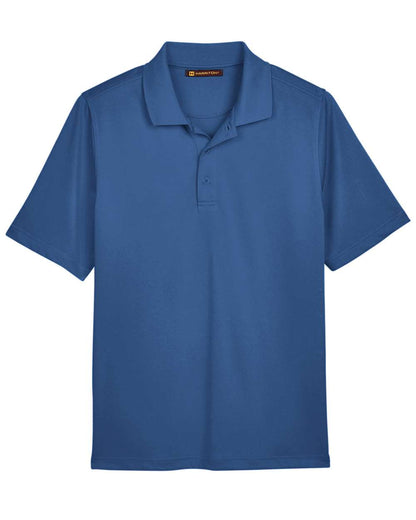 Harriton Men's Advantage Snag Protection Plus Polo M348 #color_Pool Blue