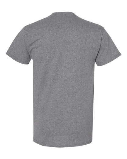 Gildan Unisex Heavy Cotton™ T-Shirt 5000 #color_Graphite Heather