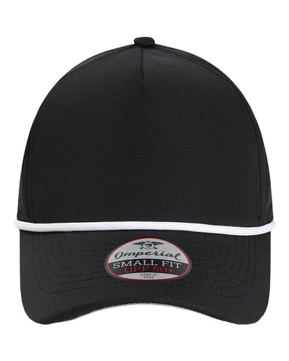 Imperial The Corral Cap L5059 #color_Black/ White