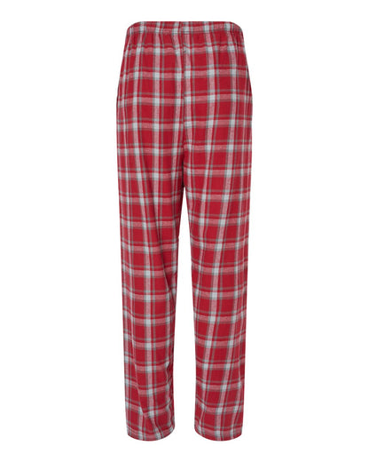 Boxercraft Harley Flannel Pants BM6624 #color_Heritage Garnet Plaid